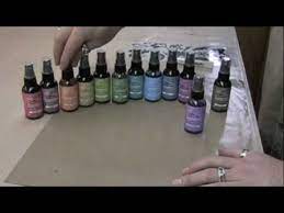 I love adirondack color wash by ranger ink. Ranger Adirondack Color Wash Youtube