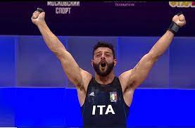 Oro al cinese lyu xiaojun . Pesi Nino Pizzolato Campione Europeo Il Giornale Dello Sport