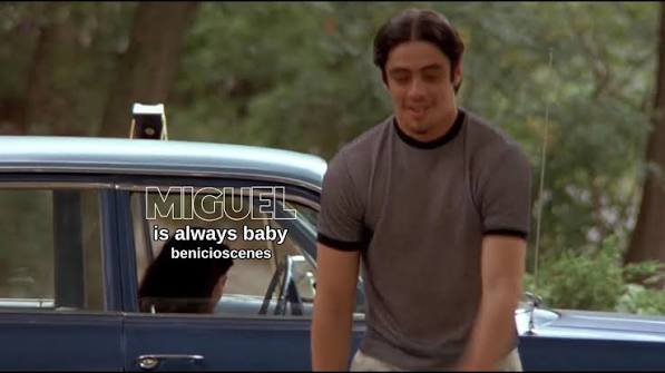 miguel is always baby - the indian runner (1991) | benicio del toro