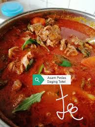 Masak lemak cili api terung dgn via resepinannie.blogspot.com. Asam Pedas Daging Tetel