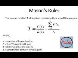 Mason S Gain Formula In Control System Full Explanation With An Example Youtube