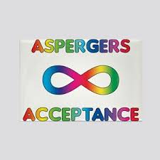 Some people with asperger syndrome also have mental health issues or other conditions, meaning people need different levels and types of support. Asperger 252527s Syndrome Symbol Magnets Cafepress