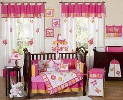 Pink And Orange Butterfly Baby Bedding 9 Pc Crib Set Only 112 99