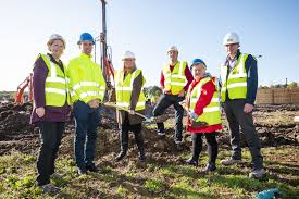 Ground-breaking ceremony for construction of new Barton Park primary school