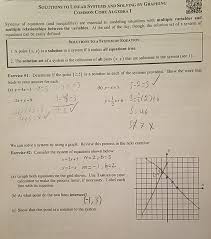 Algebra 1 worksheets systems of equations and inequalities solving linear graphing warrayat instructional unit three elimination pdf kuta two variable by how to solve 2 you writing homework solving systems of equations by elimination practice worksheet b answer key tessshlo. Solving Systems Of Equations By Substitution Common Core Algebra 1 Homework Answers Tessshebaylo