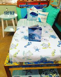 Teak Boat Wood Twin Bed For Your Surfer Grom Solid Teak Knockdown This Will Make Any Boys Room Sick Get Your Own Copy Of Kelly Wood Twin Bed Bed Twin Bed