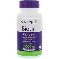 natrol biotin maximum strength tablets 10000mcg 100 count natrol biotin biotin hair vitamins