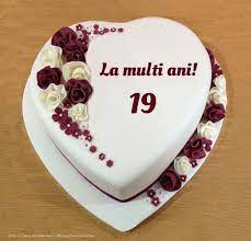 De pe aceasta pagina poti trimite felicitari personalizate , catre toti prietenii tai de pe fb. La Multi Ani 19 Ani Tort Inimioara Felicitari Aniversare Felicitarianiversare Com