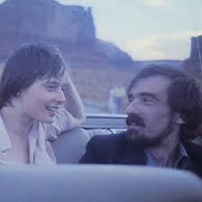 Wim Wenders captured this moment after picking up Martin Scorsese and  Isabella Rossellini, who had broken down