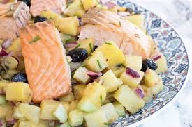 Salade Pommes De Terre Saumon Salade Pomme De Terre Cuisson Pomme De Terre Salade Pomme