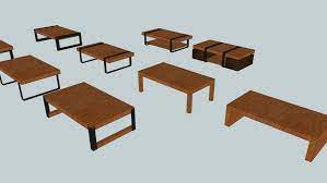 I hope that you enjoy the visual aspects of the build and the story behind the table. Modern Coffee Tables 3d Warehouse