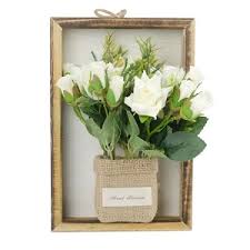 7.5'' h x 7.5'' w x 7.5'' d. New Designed Wedding Flowers Decorative Flower Wall Hanging Frame Artificial Flowers For Wedding And Home Decoration From China Tradewheel Com