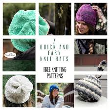 There are designs for all ages and patterns for all skill levels. 7 Quick And Easy Knit Hat Patterns Stitch Hustle