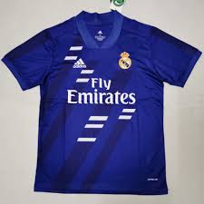 Featuring home, away, and third style jerseys, you can wear any style of your favourite team's kit, and even have matching shorts and socks to wear at your own. Shop 2020 21 Real Madrid Classic Blue Soccer Jersey Cheap Soccer Jerseys For Sale Gogoalshop