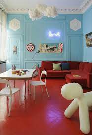 Pin On Interiors Boldly Colored