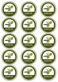 Etichette Olio Da Stampare