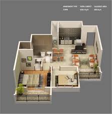 The best 2 bedroom tiny house plans. 50 Two 2 Bedroom Apartment House Plans Architecture Design