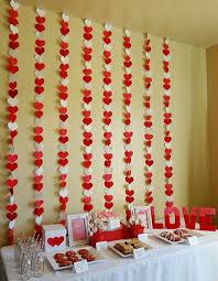 This wall decoration idea is best suited for more public spaces of your house such as sitting room or drawing room. 33 Gorgeous Valentine Wall Decor To Beautify Your Home In 2020 Valentines Baby Shower Valentines Day Decorations Valentines Party