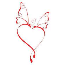 Small Heart With Butterfly Tattoo Small Heart Tattoos Heart Tattoo Tiny Butterfly Tattoo