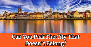 Country living editors select each product featured. Can You Pick The City That Doesn T Belong Quizpug