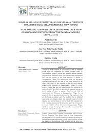Maybe you would like to learn more about one of these? Pdf Kontrak Kerja Dan Kesejahteraan Abk Nelayan Perspektif Etika Bisnis Islam Di Sarangmeduro Jawa Tengah