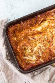 In der zwischenzeit verrührst du die creme fraîche mit der milch, einer prise salz und etwas frisch geriebener muskatnuss. Vegetarische Rote Linsen Lasagne Tulpentag Schnelle Rezepte