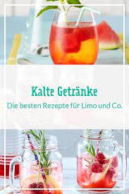 Erste hilfe bei durchfallerkrankungen eine elektrolytlösung schafft neben ausreichend. Kalte Getranke Rezepte Zum Selbermachen Lecker Getranke Rezepte Kalte Getranke Getranke Alkoholfrei