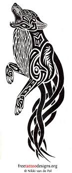 Wolf Tattoos Tribal Wolf Tattoo Celtic Wolf Tattoo Wolf Tattoos