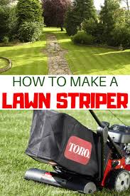 Homemade striping kit with parts list $130.00 total. How To Make A Lawn Striper Agreenhand