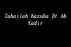 By 2011, he joined messrs nik hisham, fakihah & co as a consultant until present date. Zuhailah Nazuha Bt Ab Kadir Peguambela Dan Peguamcara In Taman Cemerlang