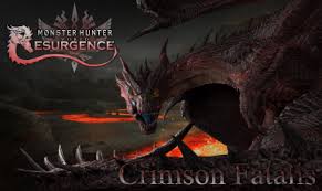 The black dragon has arrived in the new world. Resurgence Returning Monster Crimson Fatalis At Monster Hunter World Mods And Community