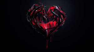 Black wallpaper with golden or white letterings or abstract designs look so elegant on smartphones. Bloody Heart Wallpapers Top Free Bloody Heart Backgrounds Wallpaperaccess