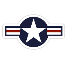 Us Star Insignia 1947 To Present Sticker By Warbirdwear In 2021 Air Force Tattoo Air Force Symbol United States Air Force