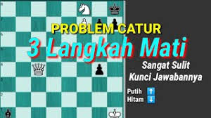 Susunan dan langkah kunci problem catur 3 langkah mati ada baiknya liat dulu video pengantar. Problem Catur 3 Langkah Mati Paling Sulit Kunci Jawabannya Youtube