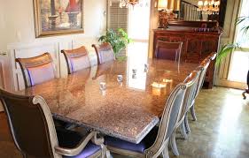 Labrador Antique Granite Dining Table Ogee Edge Parquet Floor Crystal Chandelier Wainscot Pan Granite Dining Table Granite Kitchen Table Kitchen Table