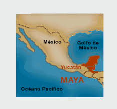 Resultado de imagen para ubicacion geografica de los mayas