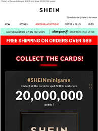About viewing shein points please log into your shein account and click on shein points/my points in your personal account to view the balance.you can only view the current site's points balance on current site. How To Get Shein Points