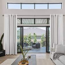 If you have heavy curtains, then heavy duty rods are a must. Sliding Patio Door Curtain Rod Wayfair