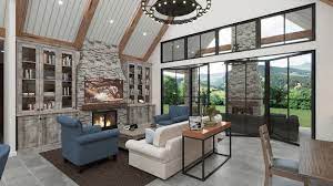 Discover the best modern farmhouse design ideas that you can use for inspiration. Cuthbert Modern Farmhouse Plan One Story Farmhouse Designs