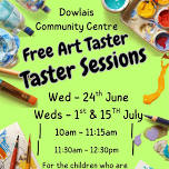 Free art session for homeschooled learners
