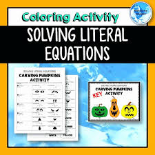 Literal Equations Worksheet Answers Elegant Shamrockin Equations Worksheet Answers Key Math Worksheets In 2020 Literal Equations Equations Color Activities