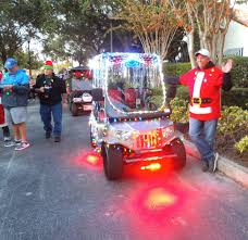 If fringe isn't quite your style, select a banner of numerous small american flags or red, white and blue bunting. How To Decorate A Golf Cart For Christmas Holidappy