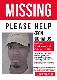 MISSING: KEON RICHARDS