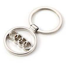 Audi Rings 3d Keychain Keychain Metal Keychain Audi Keyring