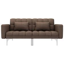 Sofa mit schlaffunktion bettkasten klein couch mit stauraum neu. Kleines Schlafsofa Braun Stoff Epic Moebel
