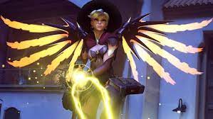 Witch Mercy Overwatch Halloween Girl Wallpaper Mercy Overwatch Overwatch Halloween Girl