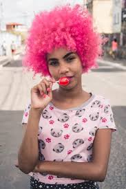 Pink Natural Hair Hair Color Hair Colour Naturalhair Curls Curlyhair Curly Hair Styles Natural Hair Styles Hair Styles