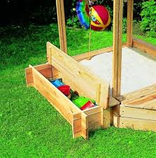 Sandkasten Holz Promadino Peter Pan Dach Sitzbank Spielzeugkiste Sandkiste Sandkasten Holz Sandkasten Sandkasten Garten