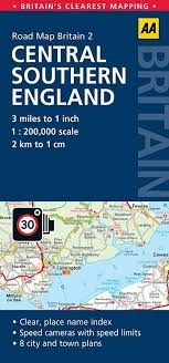 Learn how to create your own. Central Southern England Aa Map Buy Map Of Britain Mapworld