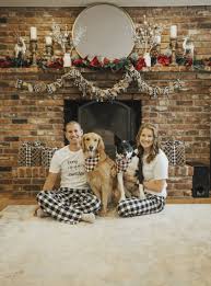 Buy christmas pajamas for dogs and get the best deals at the lowest prices on ebay! Matching Family Christmas Pajamas With Dog Christmas Family Photoshoot Family Holiday Pictures Christmas Family Photos